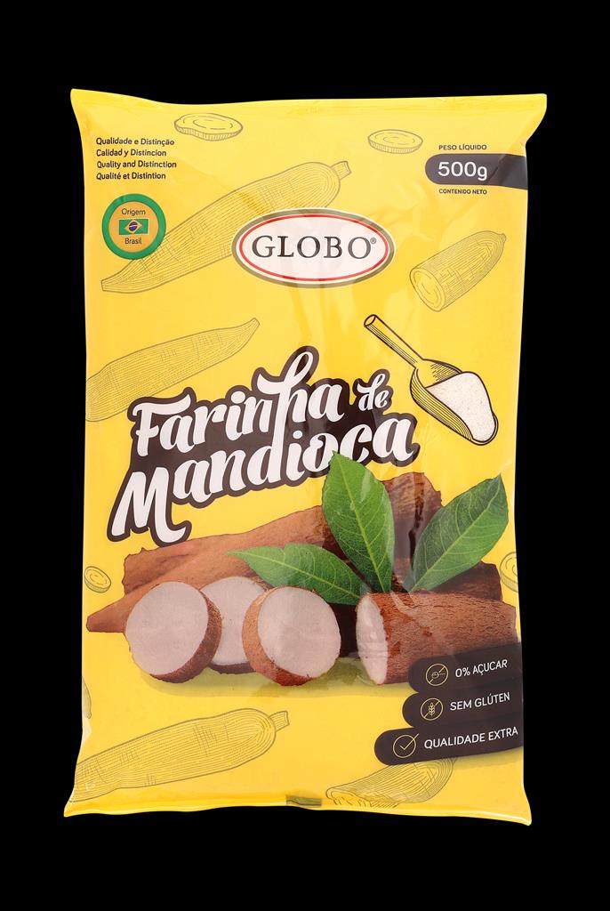 FARINHA DE MANDIOCA 500 GRS GLOBO